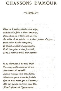 Deux chansons en gréco-calabrais. Extraites du recueil 