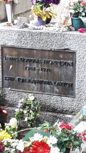 L'épitaphe de Jim Morrison - un clic pour agrandir