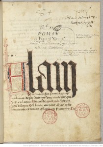 Paris et Vienne. Extrait image Gallica. Un clic pour agrandir.